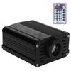 Optical Fiber Light Engine Driver 16W RGBW Ceiling Light Source with Remote Controller 12V