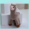 Plush Alpaca Stuffed Animal Toy With Pp Cotton Filling Soft Cute Gift For Kids