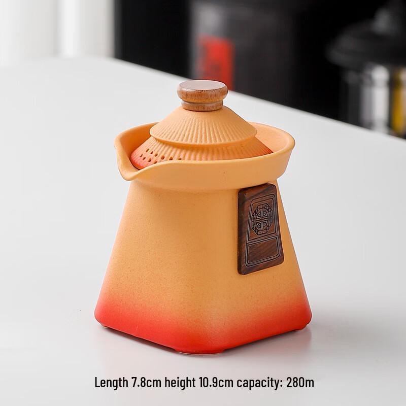 Gugong Palace Style Portable Ceramic Tea Set