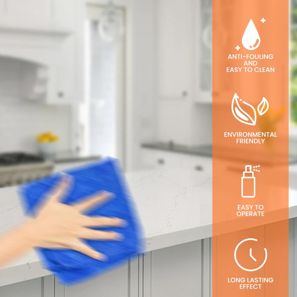 Kitchen Degreaser Spray Heavy Duty Oil Stain Remover for Stove Range Hood Sink Counter Cleaning 100ml