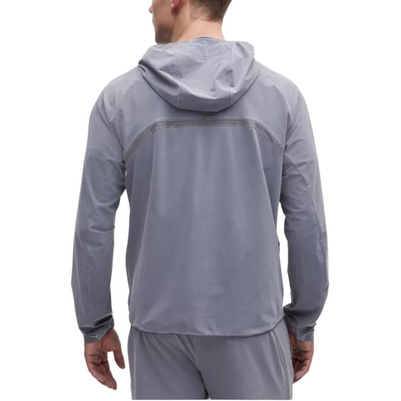 Lululemon Pace Breaker Jackets & Coats Men's Washable Shale Blue LM4AQUS