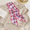 Long Hair Hand Wrist New Print Headband Scarf Women Summer Flower Silk Satin Ribbon Belt Foulard Scarves
