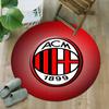 1pc A-AC Milan Carpet, Round Rug, Comfortable, Suitable for Entryways, Living Rooms, Office, And Bedrooms, Christmas Decoration