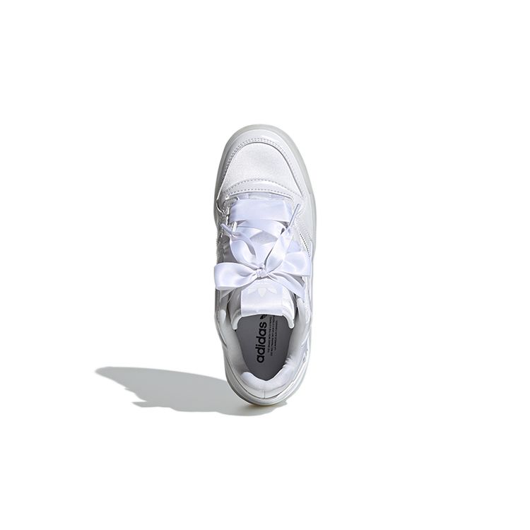 adidas Forum Satin Low J Triple White Детские кроссовки Cloud-White H68194