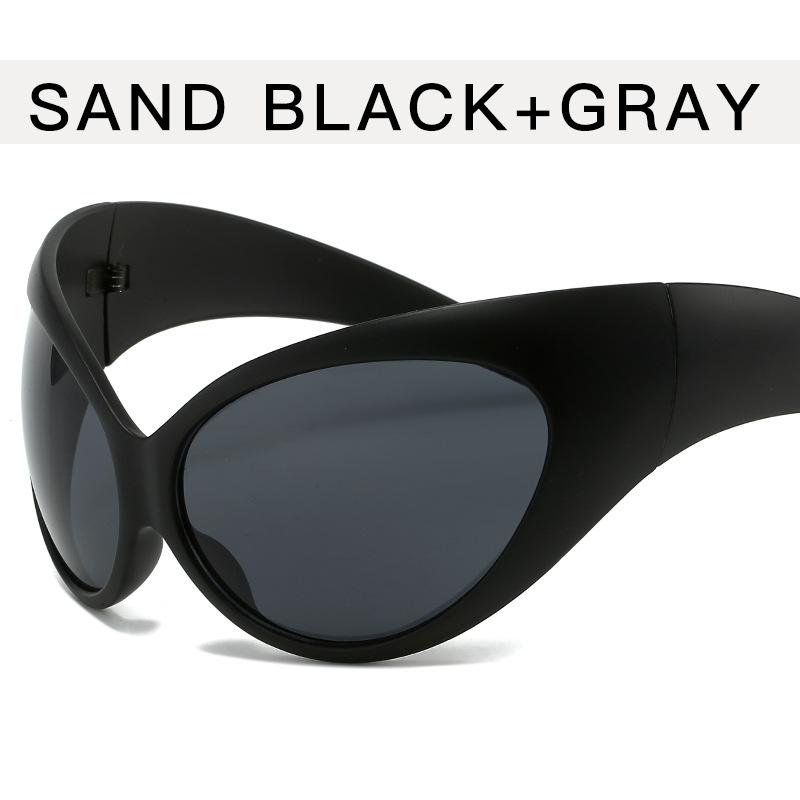 Солнцезащитные очки в космическом стиле, дизайнерские, мужские, женские, в форме маски, для рыбалки, велоспорта, солнцезащитные очки, мужские, женские, панк, Y2K, солнцезащитные очки, мужские, женские