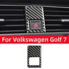 For Volkswagen Golf 7 Gti R Gte Gtd Mk7 2013-2019 Auto Center Control Emergency Warning Light Cover Sticker Trim Car Accessories
