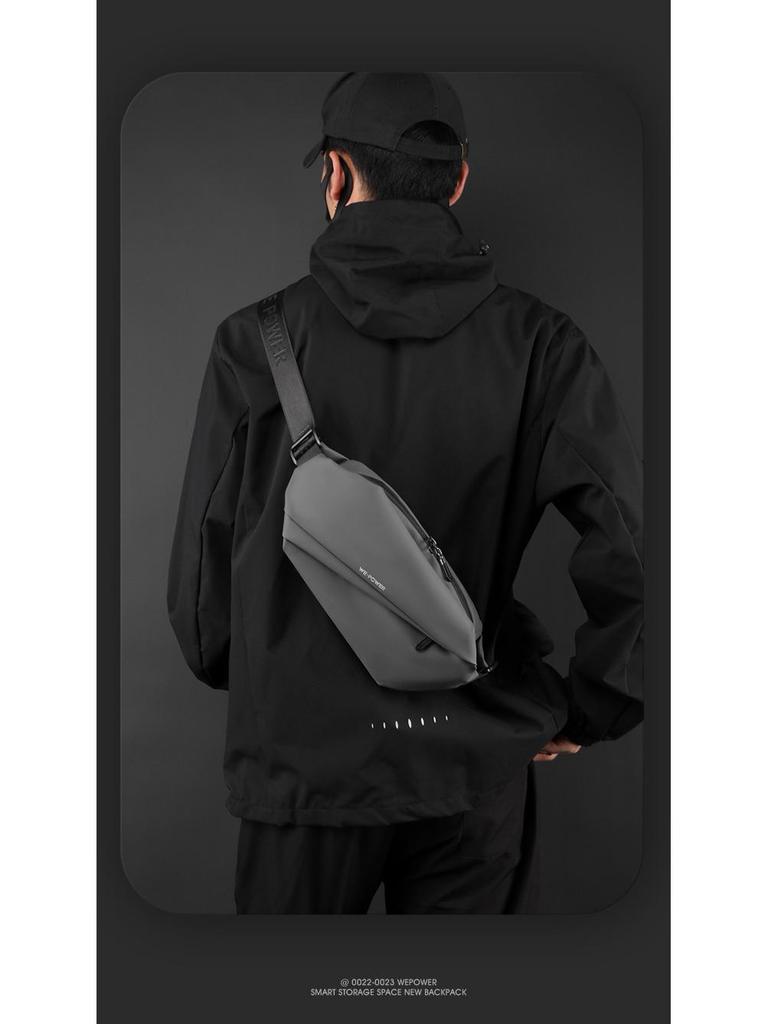 Wepower Мужская модная водостойкая нагрудная сумка кроссбоди с магнитной застежкой