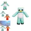 Minecraft Milo And Chip Plush Toys With Pp Cotton Filling For Kids Playroom Decor