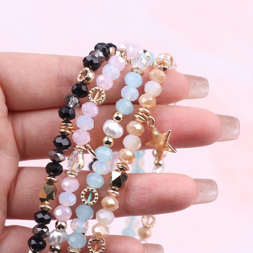 Cord Hanging Rope Gifts Phone Chains Mobile Phone Strap Beads Chain Five-pointed Star Pendant