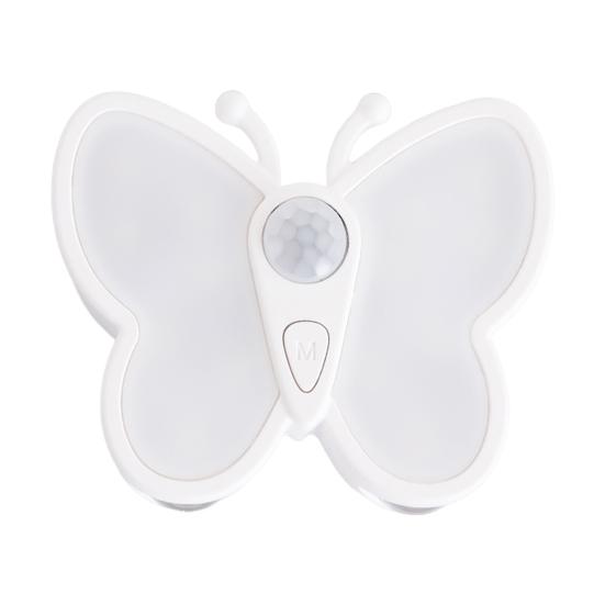 Светодиодный ночник-бабочка с регулируемой яркостью, USB-зарядка, беспроводной датчик движения, ночник