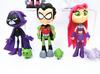 Teen Go Titans To The Movies Robin Cyborg Beast Boy Raven Action Figure 7pcs Toy