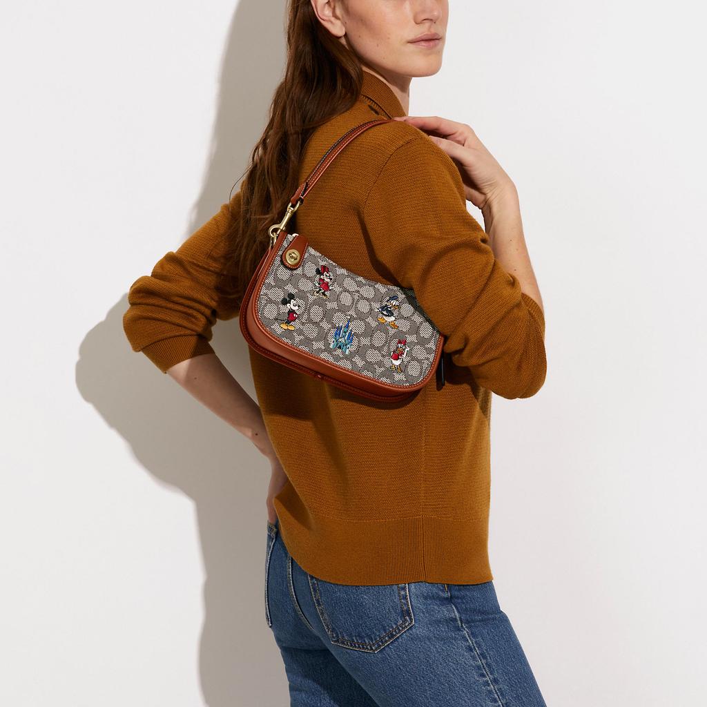 New Disney X COACH Swinger Shoulder Bags C8620-B4TJ2