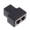 Кабели Ethernet (RJ 45/8P8C) 1-2 способа сетевого кабеля Lan Ethernet Rj45, гнездовой разъем-разветвитель, адаптер для док-станций для ноутбуков