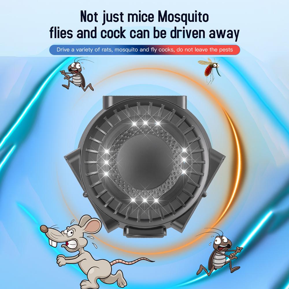 Ultrasonic Pest Repeller - Upgraded Mid-High Frequency Resonance Speaker - Multi-Dimensional