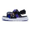 Li Ning Youth Coca Casual Sports Sandals Kids Sandals Black Purple YKUS010-1