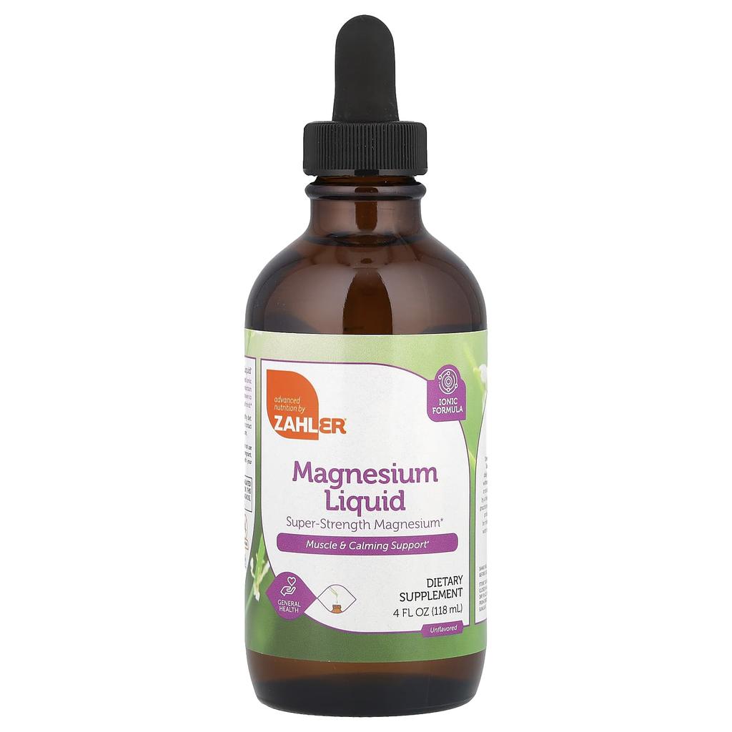 Liquid Magnesium, Unflavored, 118 mL (4 Fl Oz)