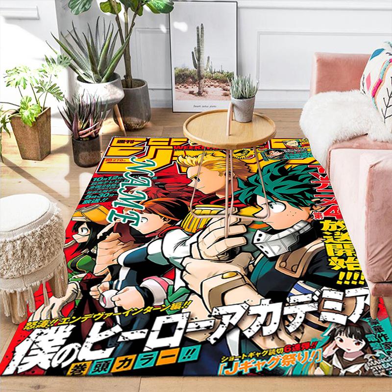 Custom 1Pc Hero Academy Adventure Rug Office Carpet Indoor Outdoor Entrance Doormat Nonslip Soft And Comfortable Living Room D2915124