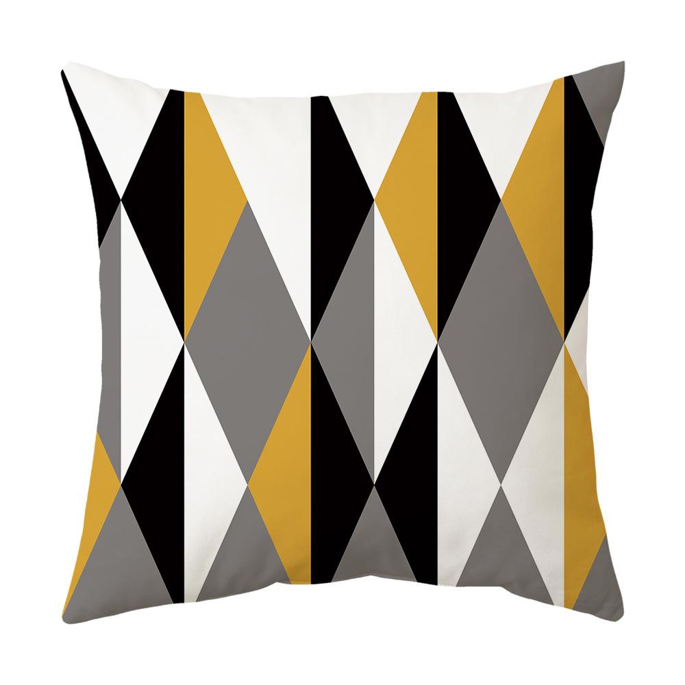 Наволочка Простая Скандинавская Геометрический Принт Наволочка Дом Диван Подушка Чехол для Подушки