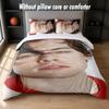 Harry Styles Design Bed Bedding Set 1 Duvet Cover + 2 Pillowcases Soft Breathable Household Bed Linens