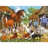 5D DIY Diamond Painting "Farm Animals"Cross Stitch Round Drill Mosaic Decoration