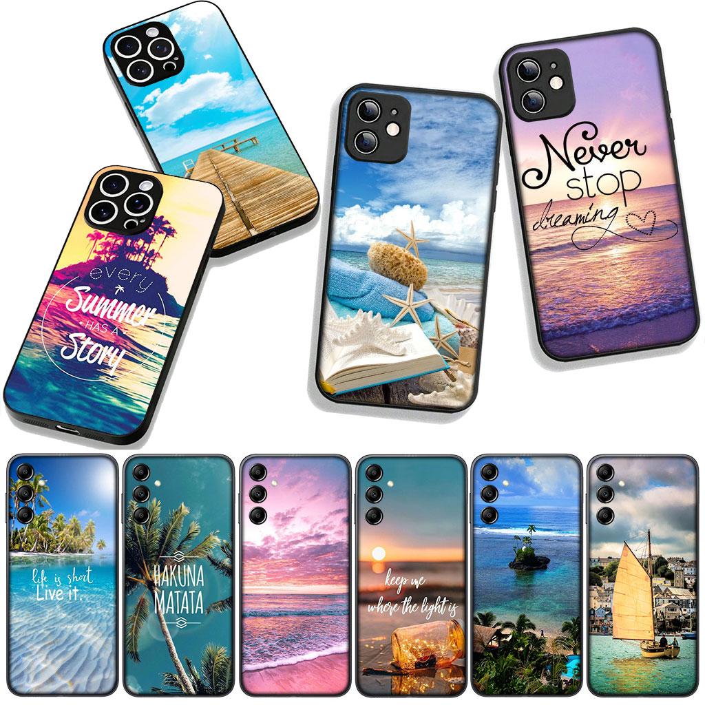 Ocean Sea Beach Travel Phone Case for Motorola Moto Edge 70 60 Fusion 40 NEO 20 Pro G Stylus G56 G96 G71 G73 G52 G41 G42 G51