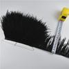 1M 5M 10Meter 8-10CM Black Ostrich Feather  Trims Natural White Ostrich Feather for Craft Ribbon Fringe for Skirt Party Clothing