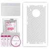 apgo Protective Skin Sticker for the Back+sides Compatible with Honor 50 LITE, Full Wrap Film, Foil, Vinyl - Pattern Transparent Carbon