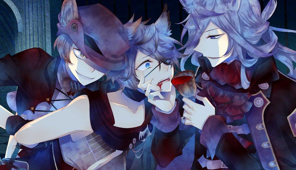 BLACK WOLVES SAGA и Ограниченное издание с бонусом PS Vita -Wei Schwarz- Предзаказ (Драматический компакт-диск) -