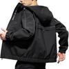 Men's Coat New Spring Korean Style Trendy Work Tops Handsome Casual Slim Hooded Jacket Men's Clothing