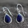 Lapis Lazuli Earring, 925 Sterling Silver, Handmade Earring, Gift For Her, Bezel Earring, Handmade Jewelry, Birthday Jewelry