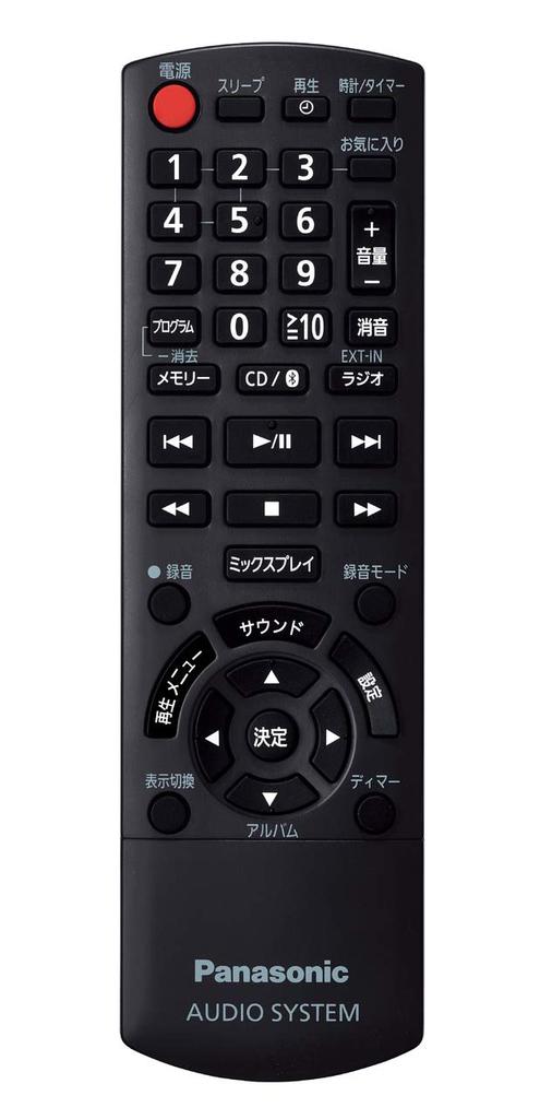 Panasonic Mini Component 2 Band Bluetooth совместимый с 4 ГБ памяти Белый FM/AM встроенный SC-HC410-W