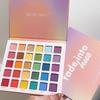 Summer Rainbow 30 Color Dopamine Eyeshadow Palette Saturated Eyeshadow
