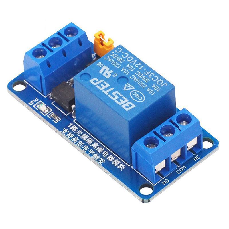 3.3V 5V 12V 24V 1 Channel Relay Module High And Low Level Trigger Relay Board
