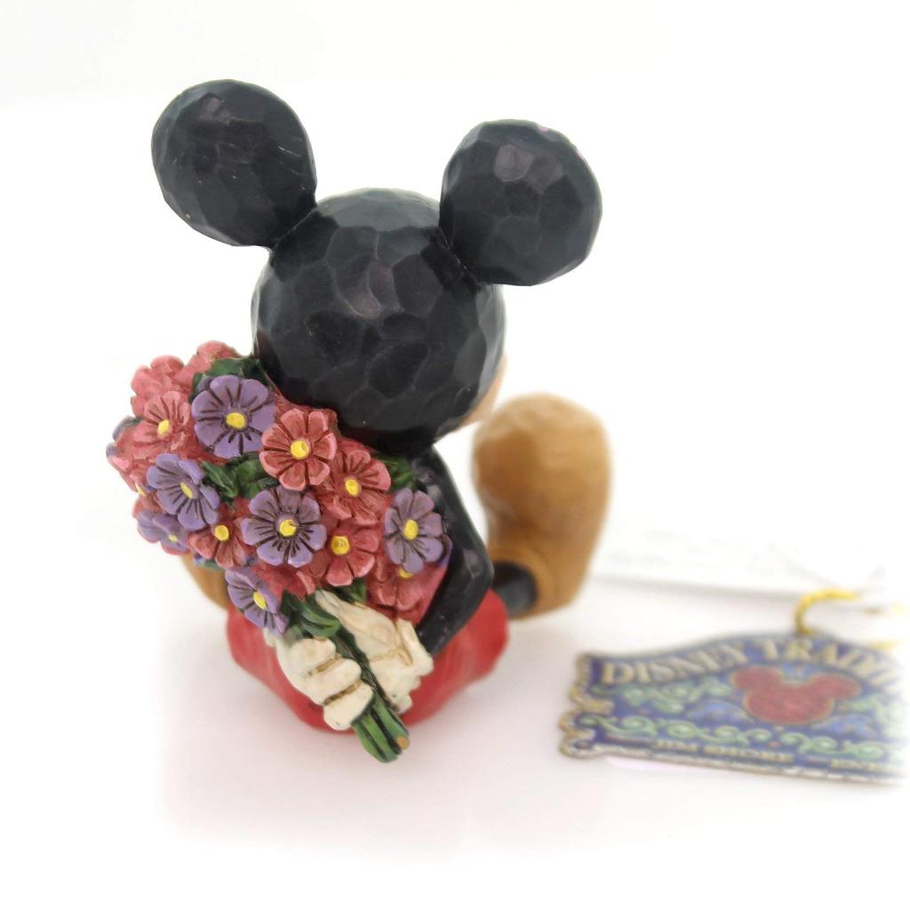 Enesco Disney Tradition Джим Шор Мини Микки Маус Сидящая поза Disney Фигурка дюйм 2.75