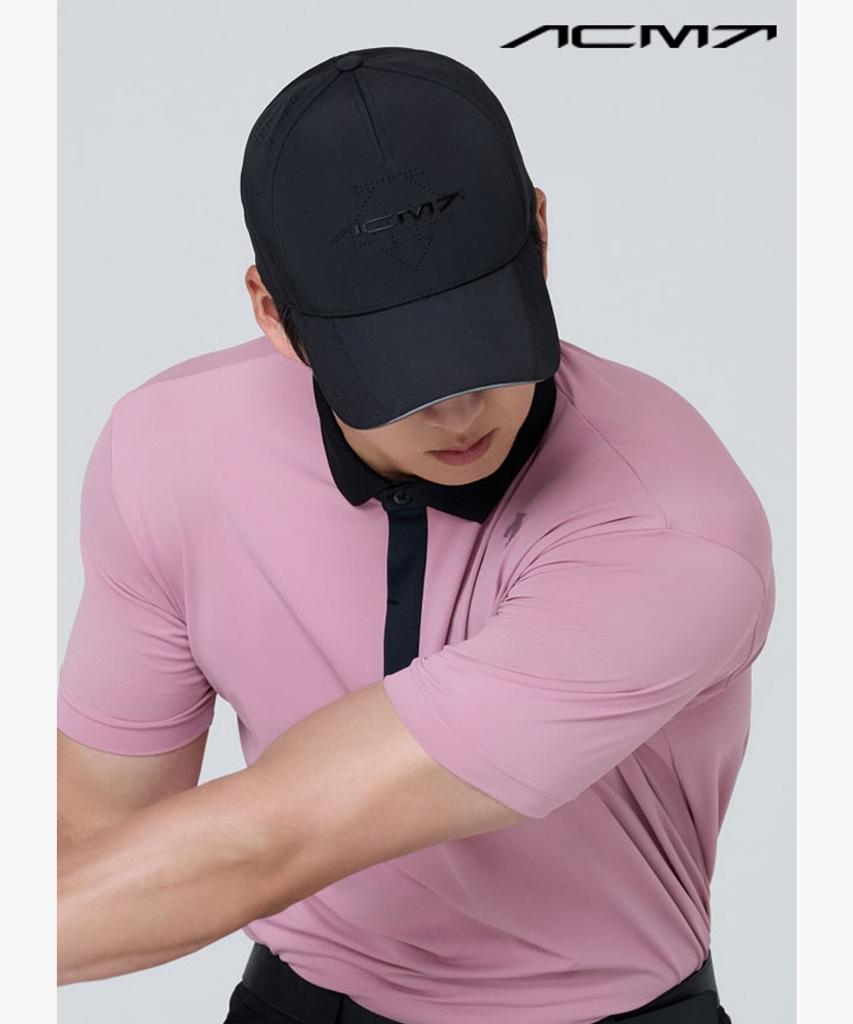 DESCENTE GOLF Мужская кепка с перфорацией и отверстиями для вентиляции Acmt Dr22Mfcp41