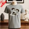 Wallace and Gromit Printed T-shirt Tops Cartoon and Anime Printed T-shirt Summer Cotton Casual Breathable Camisetas Tees