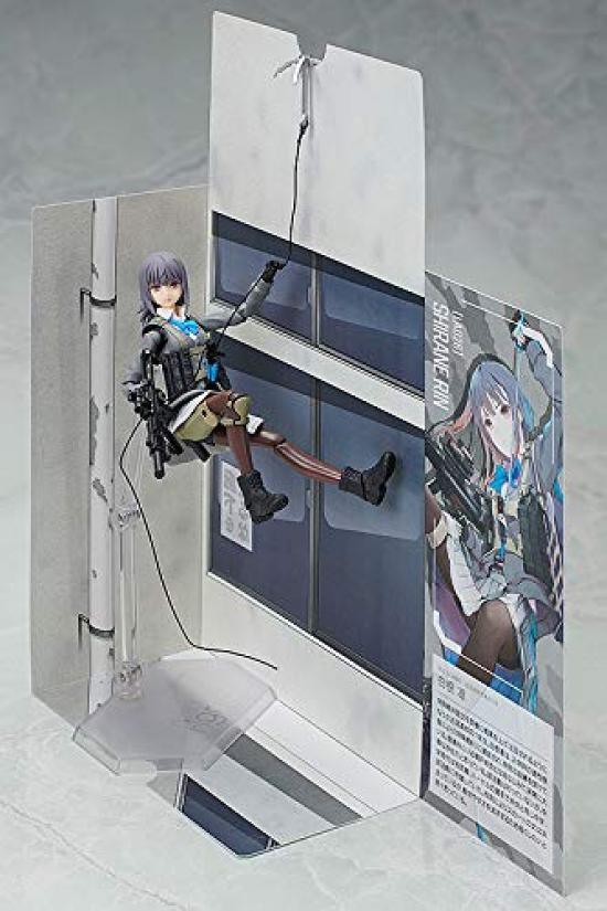 Figma Little Armory Shirane Rin ABS ПВХ окрашенная шарнирная фигурка Немасштабная и