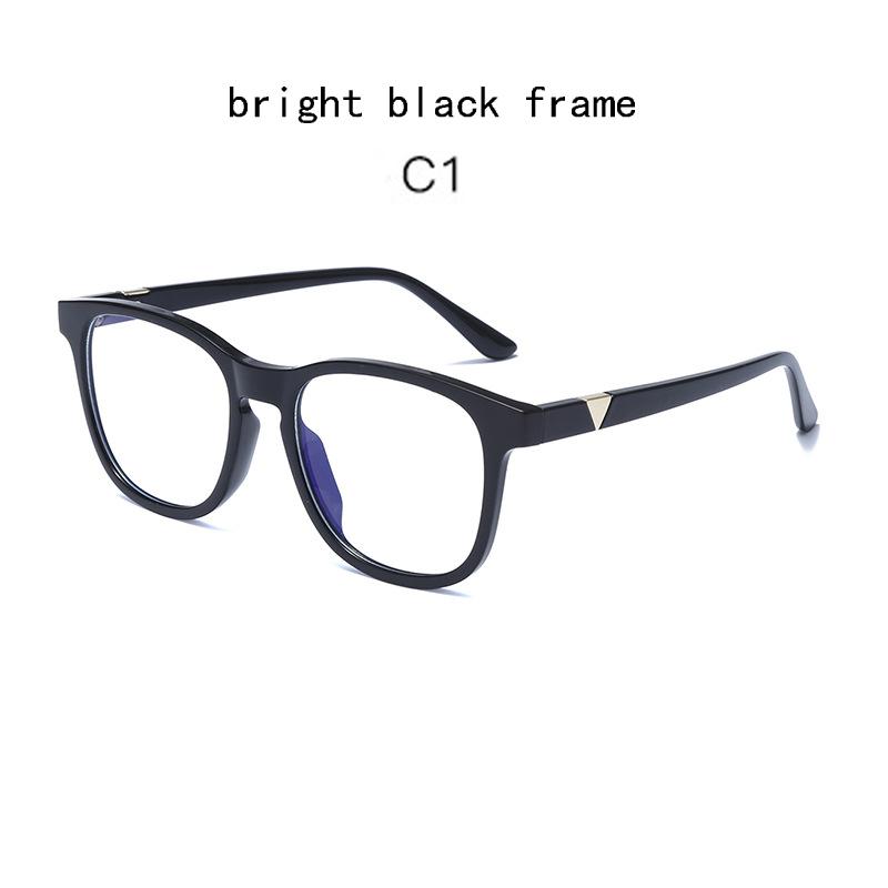 Anti Blue Light Glasses Square Frame Eyewear for Women Men Luxury Blue Light Blocking Computer Eyeglasses Sweet Style
