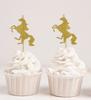 Darling Souvenir| Unicorn Cupcake Toppers| Birthday Wedding Bay Shower Party Dessert Decorations - Pack Of