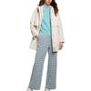 FILA Puffer Jacket Women's Mist Lotus White F11W414904F-IV