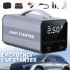1600A Portable Car Jump Starter Inflatable Pump 12V Car Battery Starter Booster Starting Device for 8.0L Petrol and 4.0L Dies