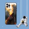 Чехол для мобильного телефона Apple Iphone16, чехол для мобильного телефона Wolf, чехол для мобильного телефона Hair Painted Anti-Drop, чехол для мобильного телефона Huawei Anti-Drop