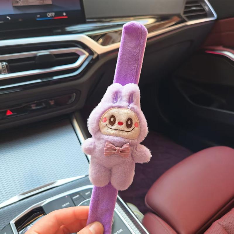 6 ФОТО Мультяшный Лабубу Слэп Снэп Обертывающий Наручный Браслет Милые Забавные Игрушки Детское Украшение для Руки-Кольцо