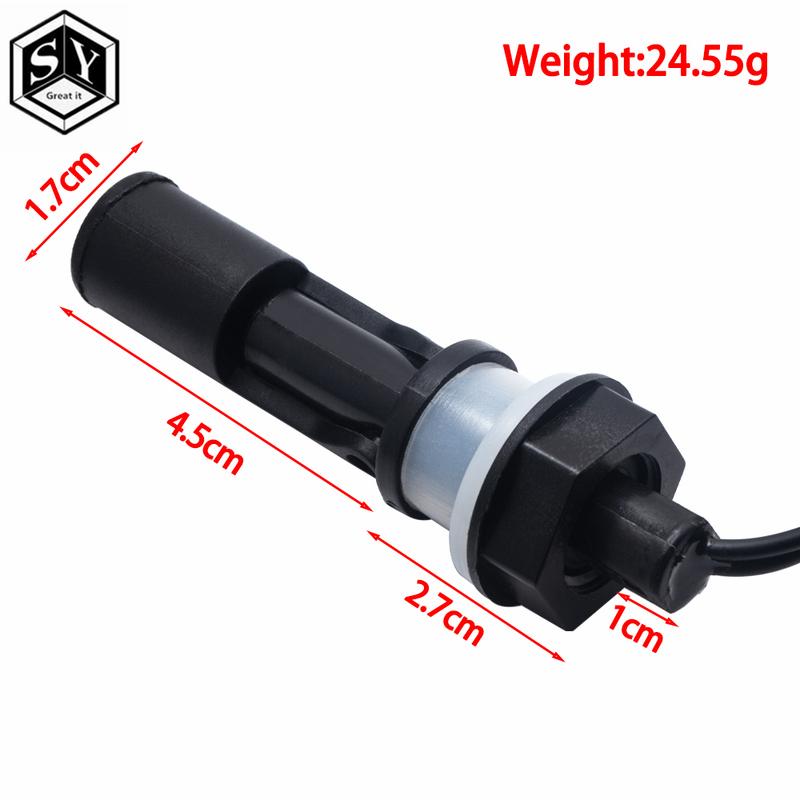 1Pcs /5pcs/10PCS Tank Pool Horizontal Water Level Switch Liquid Level Sensor Liquid PP Plastic Ball Float Switch For Arduino