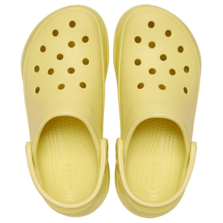 Crocs Classic Bay Clog Comfortable Versatile Clogs Women Footwear Yellow 206302-78R