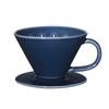 Hasami Ware Common Coffee Dripper, Navy, Diameter: Approx. 13.5cm, Made In Japan, Product Code: 26026