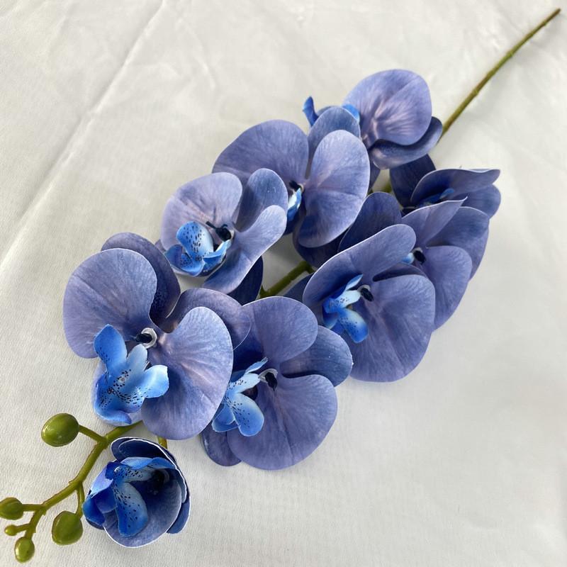 Phalaenopsis French 3d Artificial Flowers For Wedding Decor Home Display Hotel