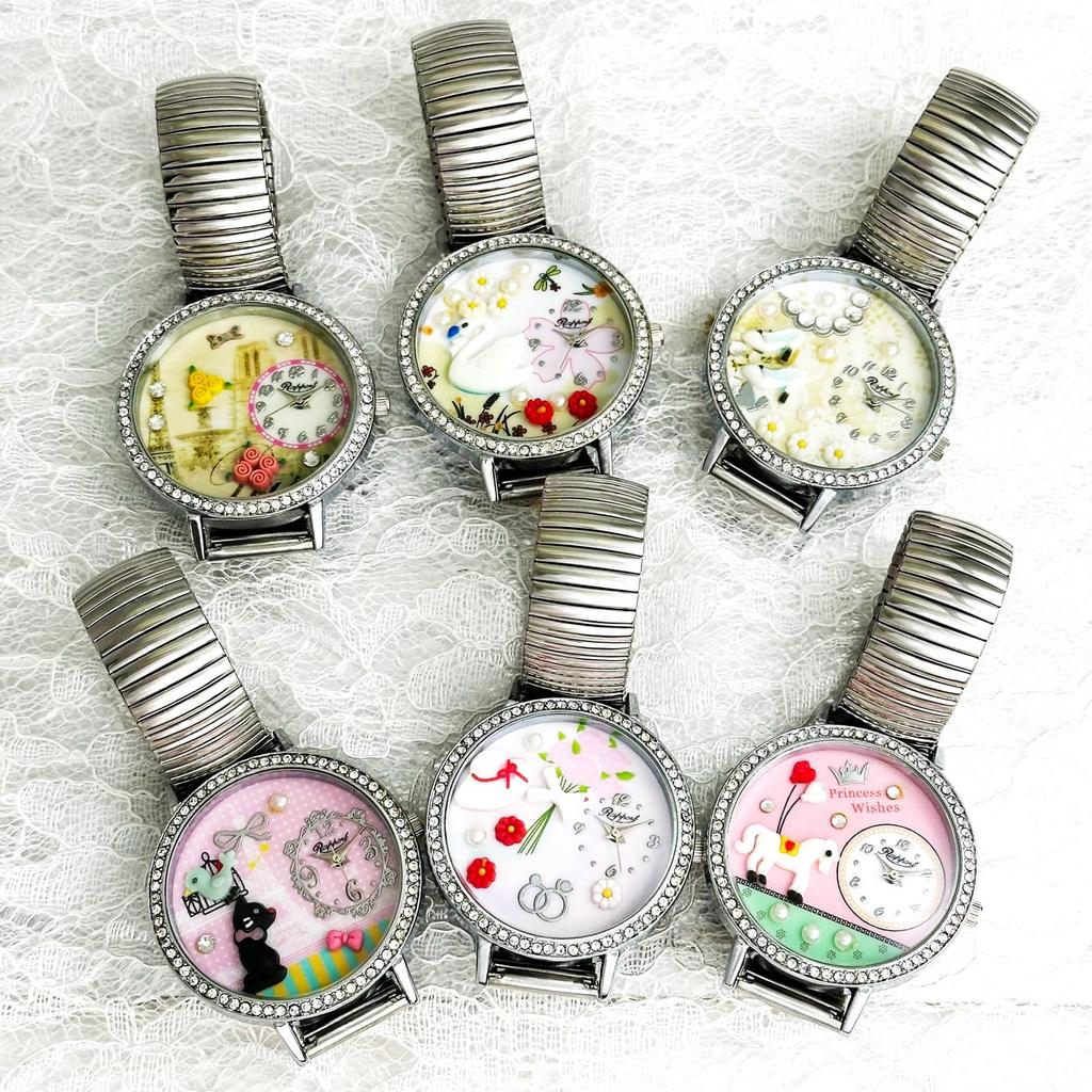 Wristwatch Rapport Fancy Bellows Watch 167001 Silver [Takeuchi Shoji] Women's