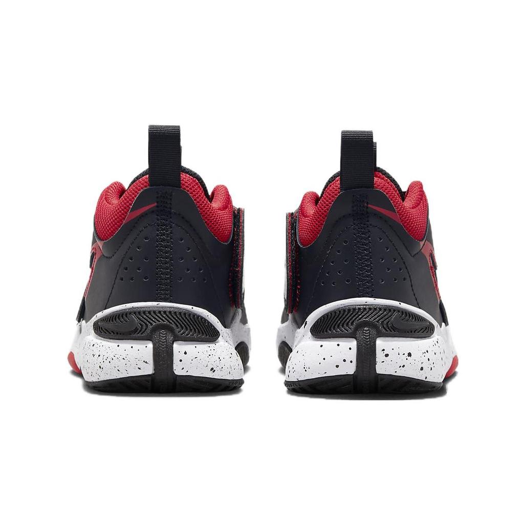 Nike Кроссовки детские Team Hustle D11 PS Bred черные белые университетско-красные DV8994-003