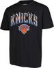 Мужская футболка New York Knicks НБА, Изогнутый Плекси, с коротким рукавом, Размер M, Черный
